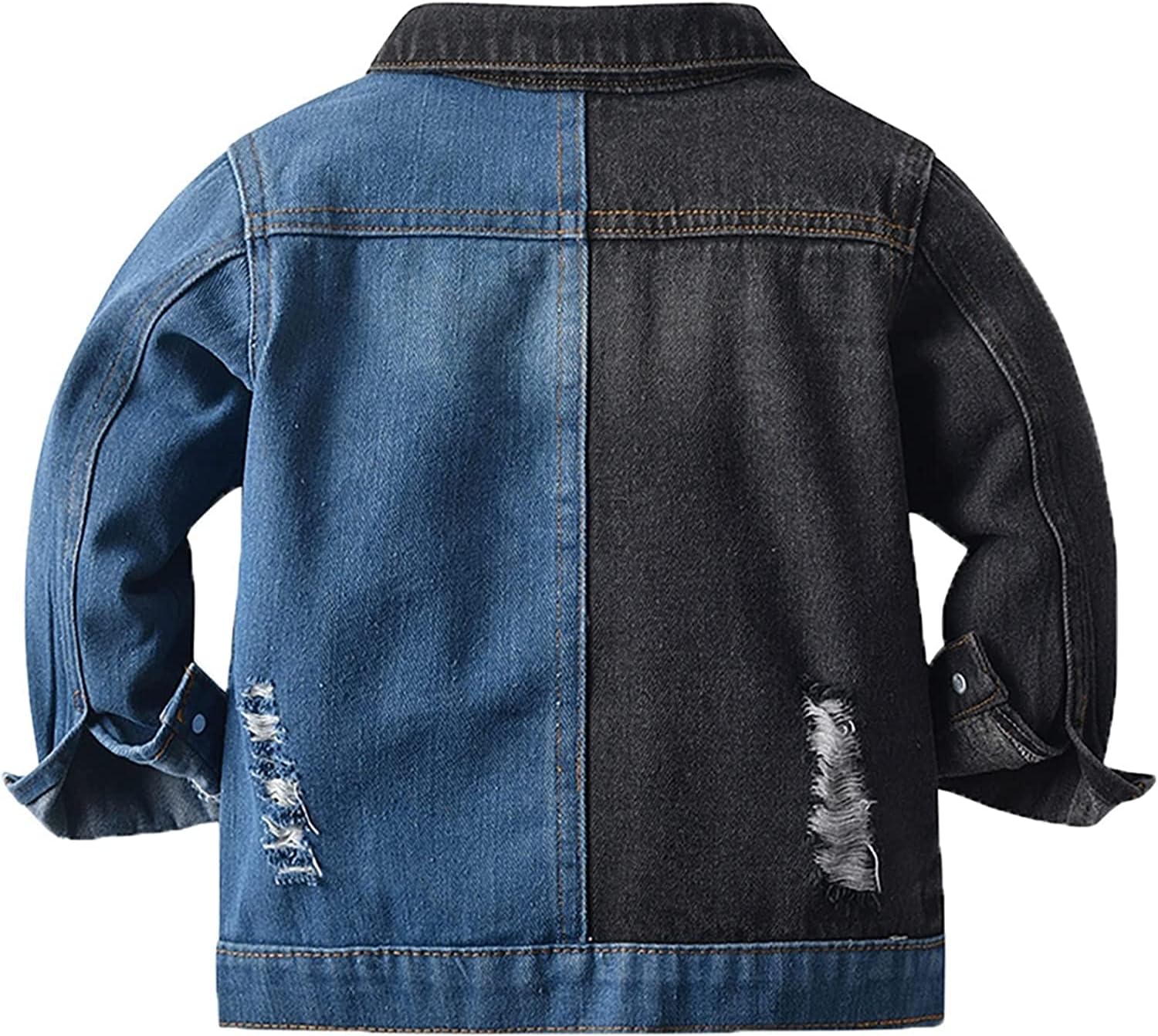 Girls' Classic Long-Sleeved Denim Jacket - Image 2