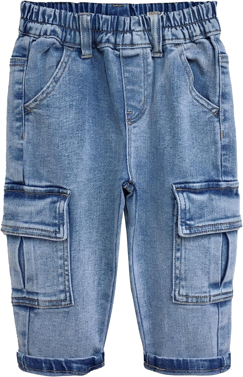 Boys' Stretch Cargo Jeans